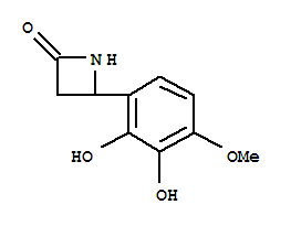 2-Azetidinone,4-(2,3-dihydroxy-4-methoxyphenyl)-(9ci) Structure,777885-71-9Structure