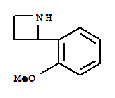 Azetidine, 2-(2-methoxyphenyl)-(9ci) Structure,777887-09-9Structure