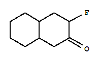 2(1H)-naphthalenone, 3-fluorooctahydro- Structure,77881-32-4Structure