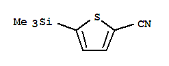 5-(Trimethylsilyl)-2-thiophenecarbonitrile Structure,77998-64-2Structure