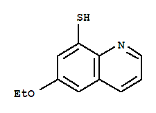 8-Quinolinethiol,6-ethoxy-(9ci) Structure,780692-40-2Structure