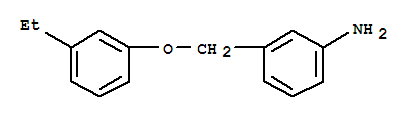 Benzenamine, 3-[(3-ethylphenoxy)methyl]-(9ci) Structure,780707-02-0Structure