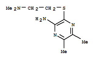 Pyrazinamine, 3-[[2-(dimethylamino)ethyl]thio]-5,6-dimethyl-(9ci) Structure,780709-62-8Structure