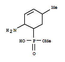 Phosphonic acid, (2-amino-5-methyl-3-cyclohexen-1-yl)-, monomethyl ester (9ci) Structure,780721-23-5Structure