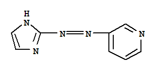 Pyridine, 3-(1h-imidazol-2-ylazo)-(9ci) Structure,780761-62-8Structure