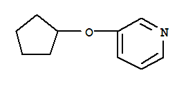 Pyridine, 3-(cyclopentyloxy)-(9ci) Structure,780800-97-7Structure