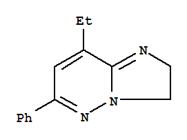 Imidazo[1,2-b]pyridazine, 8-ethyl-2,3-dihydro-6-phenyl-(9ci) Structure,781567-04-2Structure