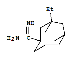 Tricyclo[3.3.1.13,7]decane-1-carboximidamide, 3-ethyl-(9ci) Structure,781599-99-3Structure