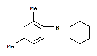 Benzenamine, n-cyclohexylidene-2,4-dimethyl-(9ci) Structure,781628-61-3Structure