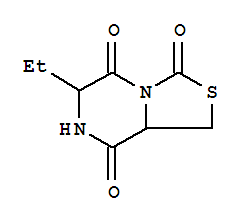 3H-thiazolo[3,4-a]pyrazine-3,5,8-trione,6-ethyltetrahydro-(9ci) Structure,781648-33-7Structure