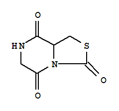 3H-thiazolo[3,4-a]pyrazine-3,5,8-trione,tetrahydro-(9ci) Structure,781648-62-2Structure