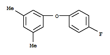 Benzene, 1-(4-fluorophenoxy)-3,5-dimethyl-(9ci) Structure,781673-70-9Structure