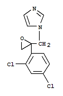 1-[[2-(2,4-dIchlorophenyl)oxiranyl]methyl]-1h-imidazole Structure,78202-37-6Structure