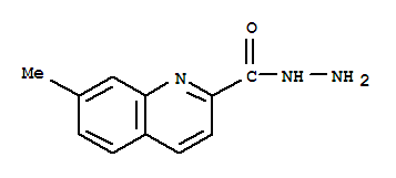 2-Quinolinecarboxylicacid,7-methyl-,hydrazide(9ci) Structure,78224-52-9Structure