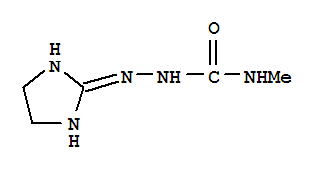 Hydrazinecarboxamide, 2-(4,5-dihydro-1h-imidazol-2-yl)-n-methyl- Structure,782390-01-6Structure