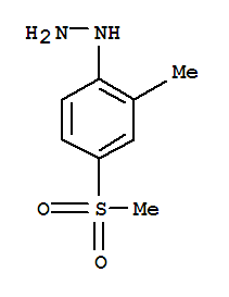 Hydrazine, [2-methyl-4-(methylsulfonyl)phenyl]-(9ci) Structure,782436-54-8Structure