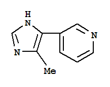 Pyridine, 3-(5-methyl-1h-imidazol-4-yl)-(9ci) Structure,782445-41-4Structure