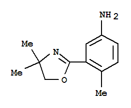 Benzenamine, 3-(4,5-dihydro-4,4-dimethyl-2-oxazolyl)-4-methyl-(9ci) Structure,782499-18-7Structure