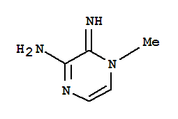 Pyrazinamine, 3,4-dihydro-3-imino-4-methyl-(9ci) Structure,783259-20-1Structure