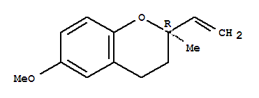 2H-1-benzopyran,2-ethenyl-3,4-dihydro-6-methoxy-2-methyl-,(2r)-(9ci) Structure,783332-77-4Structure