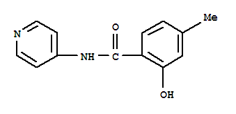 Benzamide, 2-hydroxy-4-methyl-n-4-pyridinyl-(9ci) Structure,783370-79-6Structure