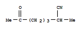Heptanenitrile, 2-methyl-6-oxo-(9ci) Structure,78401-69-1Structure