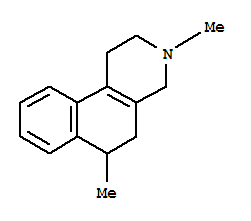 Benz[f]isoquinoline, 1,2,3,4,5,6-hexahydro-3,6-dimethyl-(9ci) Structure,784080-01-9Structure