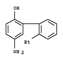 [1,1-Biphenyl]-2-ol,5-amino-2-ethyl-(9ci) Structure,784131-48-2Structure