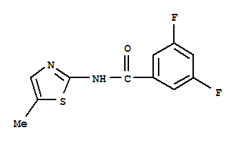 Benzamide, 3,5-difluoro-n-(5-methyl-2-thiazolyl)-(9ci) Structure,784197-89-3Structure