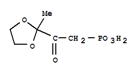 Phosphonic acid, [2-(2-methyl-1,3-dioxolan-2-yl)-2-oxoethyl]-(9ci) Structure,785034-43-7Structure