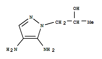 1H-pyrazole-1-ethanol, 4,5-diamino--alpha--methyl- Structure,785042-35-5Structure