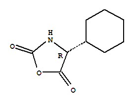 2,5-Oxazolidinedione, 4-cyclohexyl-, (r)-(9ci) Structure,78550-82-0Structure