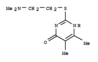 4(1H)-pyrimidinone,2-[[2-(dimethylamino)ethyl]thio]-5,6-dimethyl-(9ci) Structure,785714-85-4Structure