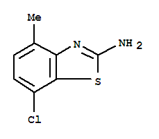 7-Chloro-4-methylbenzo[d]thiazol-2-amine Structure,78584-09-5Structure