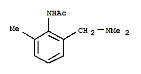 Acetamide, n-[2-[(dimethylamino)methyl]-6-methylphenyl]-(9ci) Structure,786584-15-4Structure