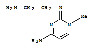 1,2-Ethanediamine,n-(4-amino-1-methyl-2(1h)-pyrimidinylidene)-(9ci) Structure,786586-27-4Structure