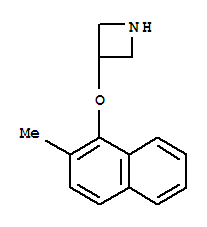 Azetidine, 3-[(2-methyl-1-naphthalenyl)oxy]-(9ci) Structure,786625-51-2Structure