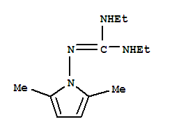 Guanidine, n-(2,5-dimethyl-1h-pyrrol-1-yl)-n,n-diethyl-(9ci) Structure,787498-19-5Structure