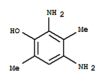 Phenol, 2,4-diamino-3,6-dimethyl-(9ci) Structure,787511-37-9Structure