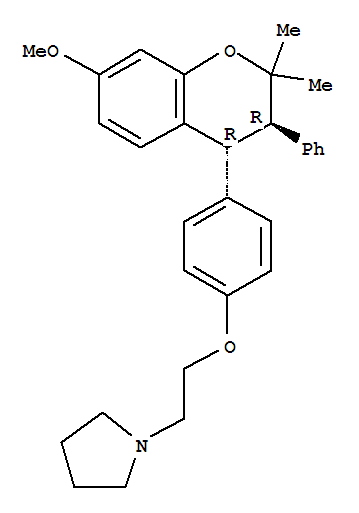 Levormeloxifene Structure,78994-23-7Structure