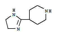 Piperidine, 4-(4,5-dihydro-1h-imidazol-2-yl)-(9ci) Structure,790164-60-2Structure