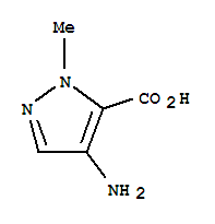 1H-pyrazole-5-carboxylicacid,4-amino-1-methyl-(9ci) Structure,790164-97-5Structure