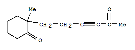 Cyclohexanone, 2-methyl-2-(5-oxo-3-hexynyl)-(9ci) Structure,790227-68-8Structure