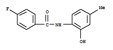 Benzamide, 4-fluoro-n-(2-hydroxy-4-methylphenyl)-(9ci) Structure,790243-12-8Structure