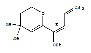 2H-pyran,6-[(1e)-1-ethoxy-1,3-butadienyl]-3,4-dihydro-4,4-dimethyl-(9ci) Structure,790661-94-8Structure