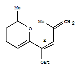 2H-pyran,6-[(1e)-1-ethoxy-3-methyl-1,3-butadienyl]-3,4-dihydro-2-methyl-(9ci) Structure,790662-01-0Structure