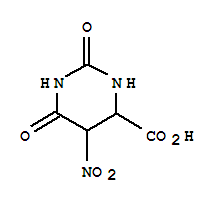 4-Pyrimidinecarboxylicacid,hexahydro-5-nitro-2,6-dioxo-(9ci) Structure,791006-71-8Structure