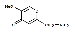 4H-pyran-4-one,2-(aminomethyl)-5-methoxy-(9ci) Structure,791030-42-7Structure