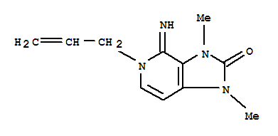 2H-imidazo[4,5-c]pyridin-2-one,1,3,4,5-tetrahydro-4-imino-1,3-dimethyl-5-(2-propenyl)-(9ci) Structure,791537-69-4Structure