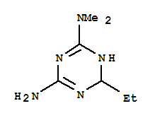 1,3,5-Triazine-2,4-diamine,6-ethyl-1,6-dihydro-n,n-dimethyl-(9ci) Structure,791577-20-3Structure